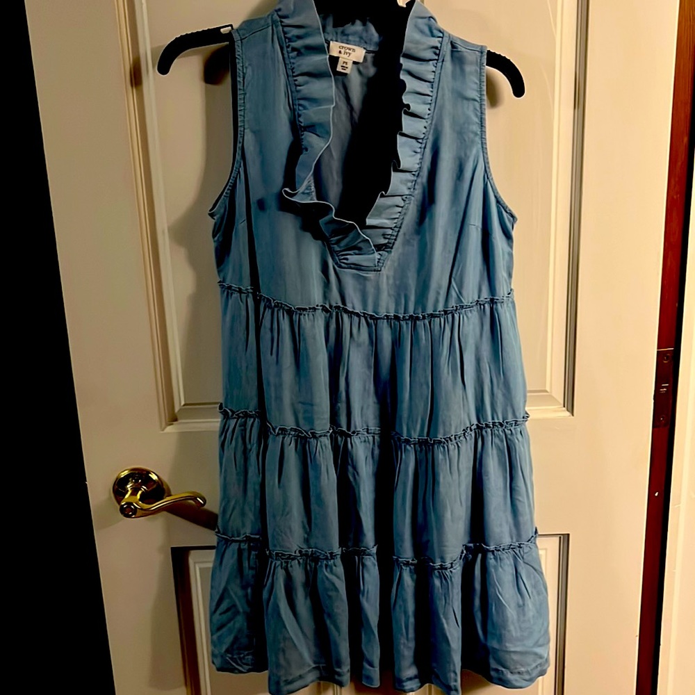 Crown & Ivy NWOT petite small super lite denim